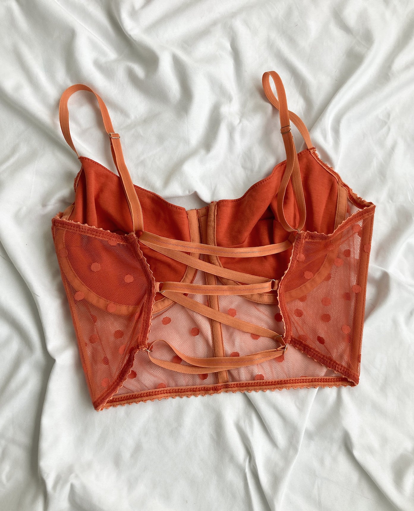 The Madonna Bustier Terracota