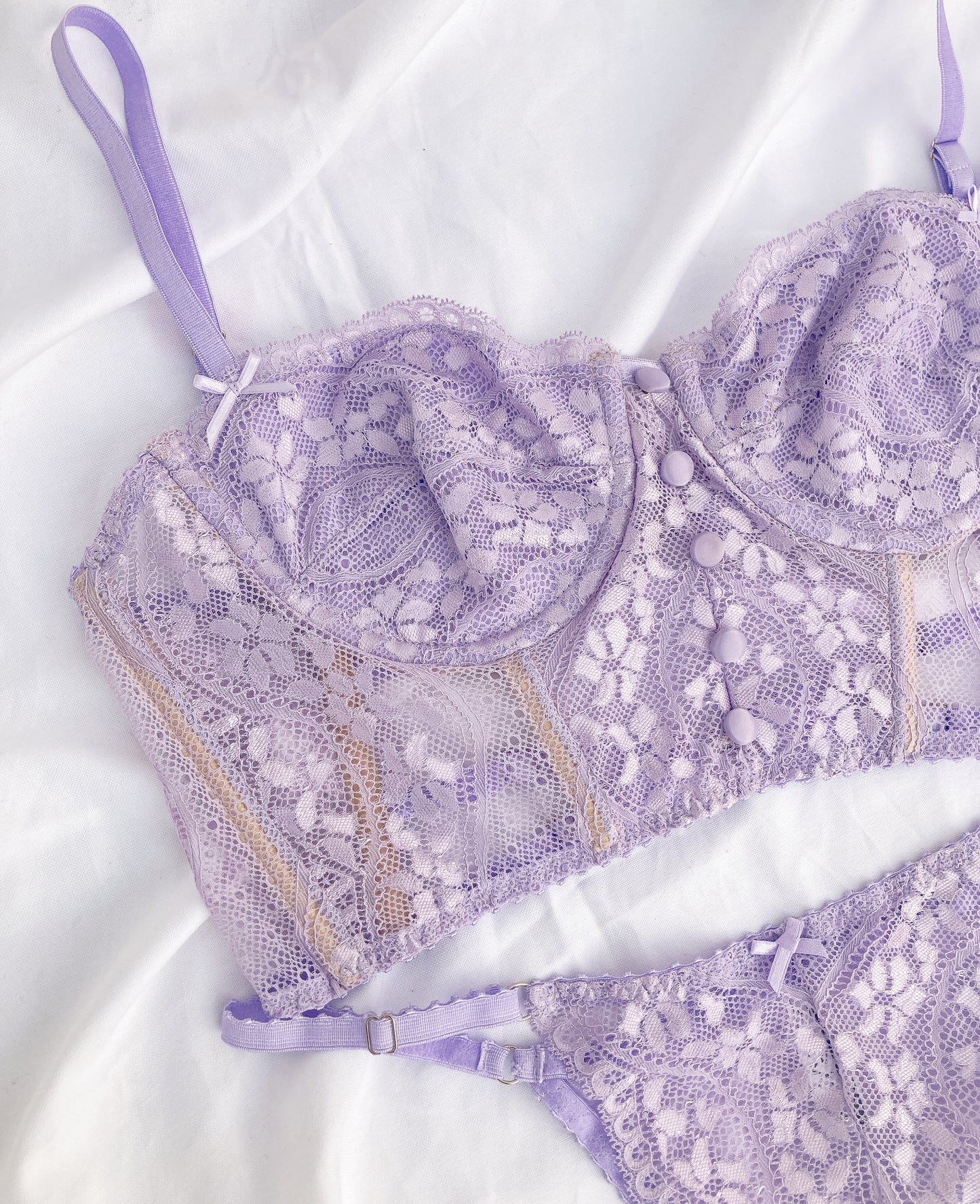 The Lavender Bustier